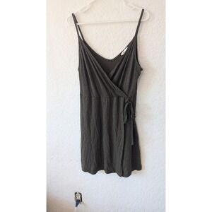 Sleeveless Wrap Dress Casual Sundress‎ Summer Dress